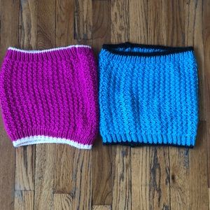 Infinity winter scarves